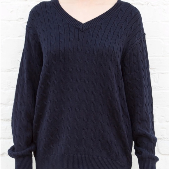 Nikki Oversized Cableknit Sweater 